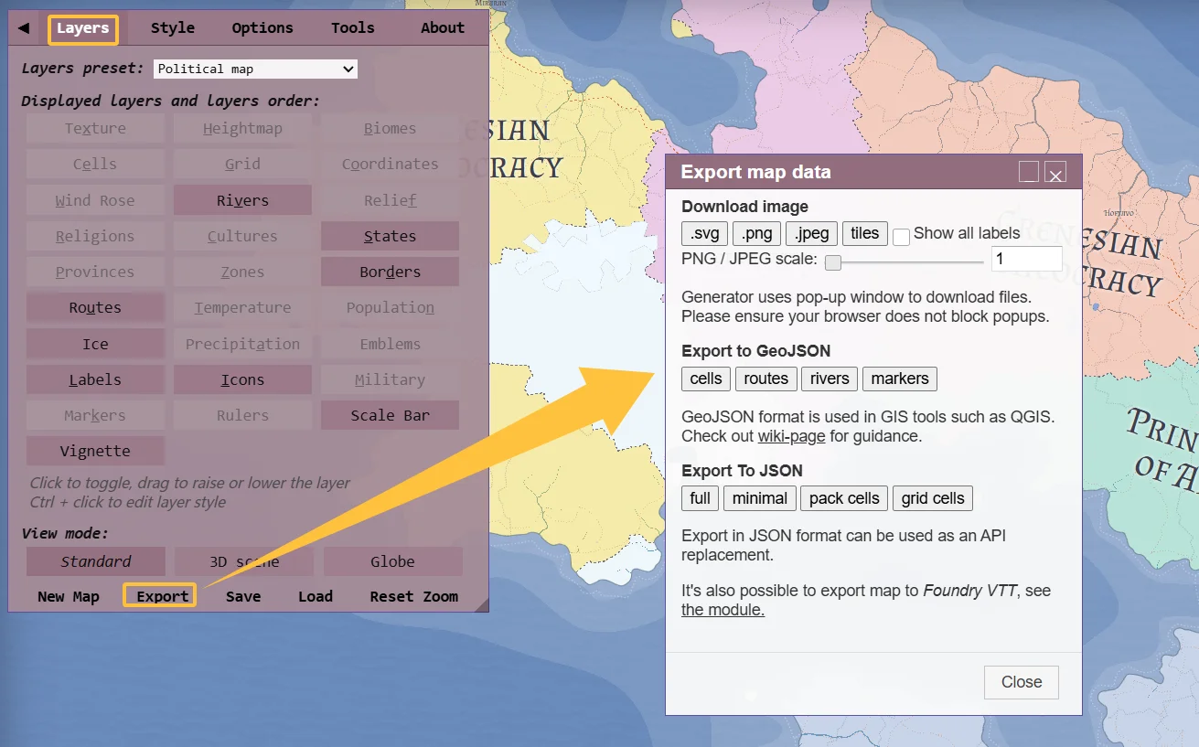Multiple export formats meet different needs